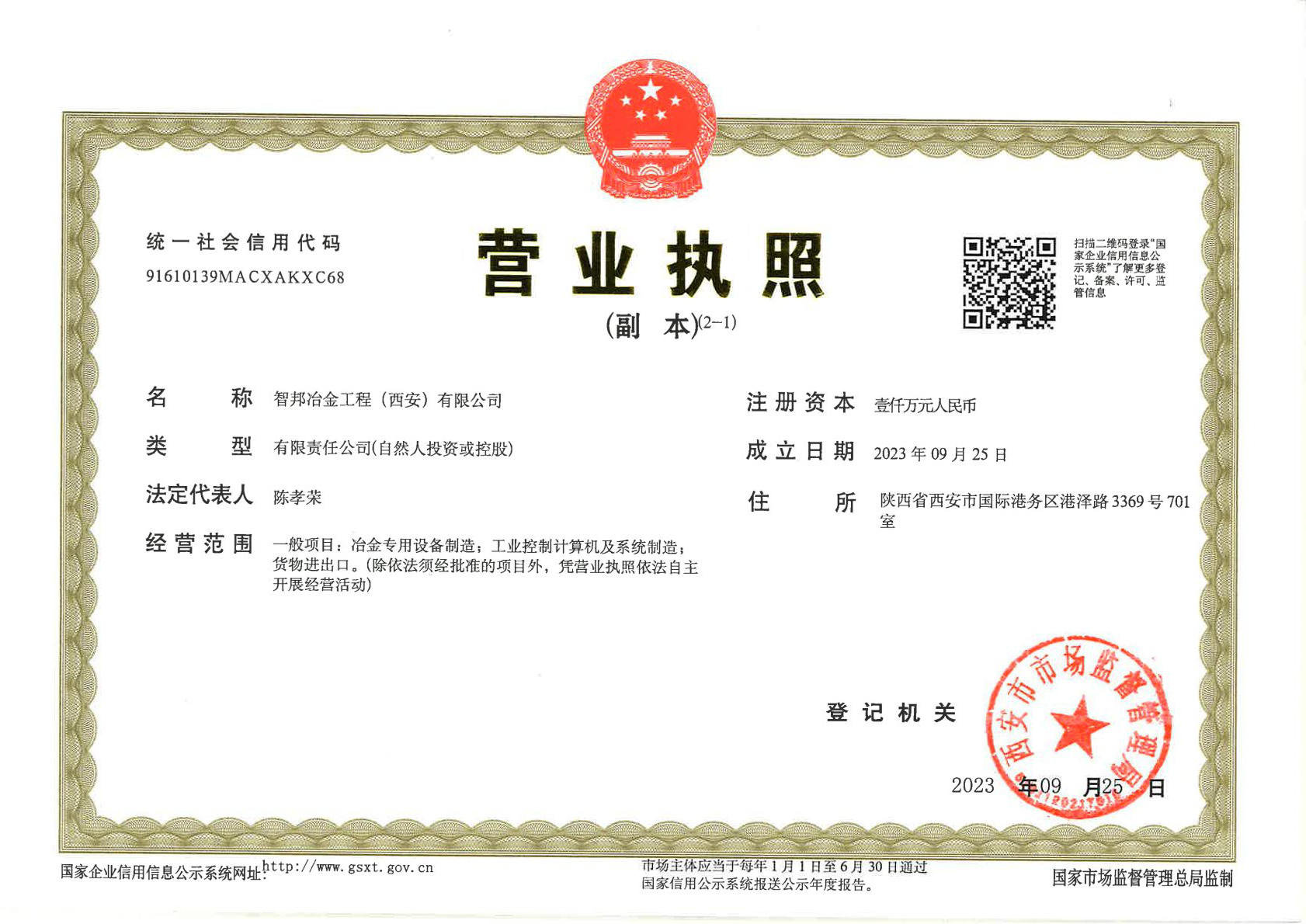 New Business License
