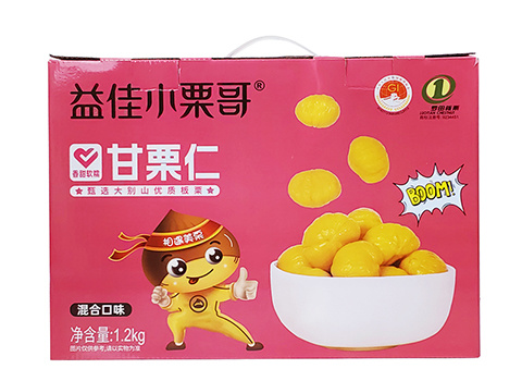 益佳小栗哥甘栗仁 多味1.2kg禮盒裝