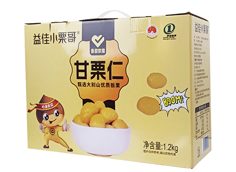 益佳小栗哥甘栗仁1.2kg禮盒裝