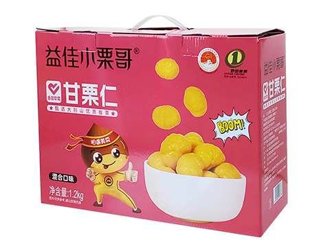 益佳小栗哥甘栗仁 多味1.2kg禮盒裝