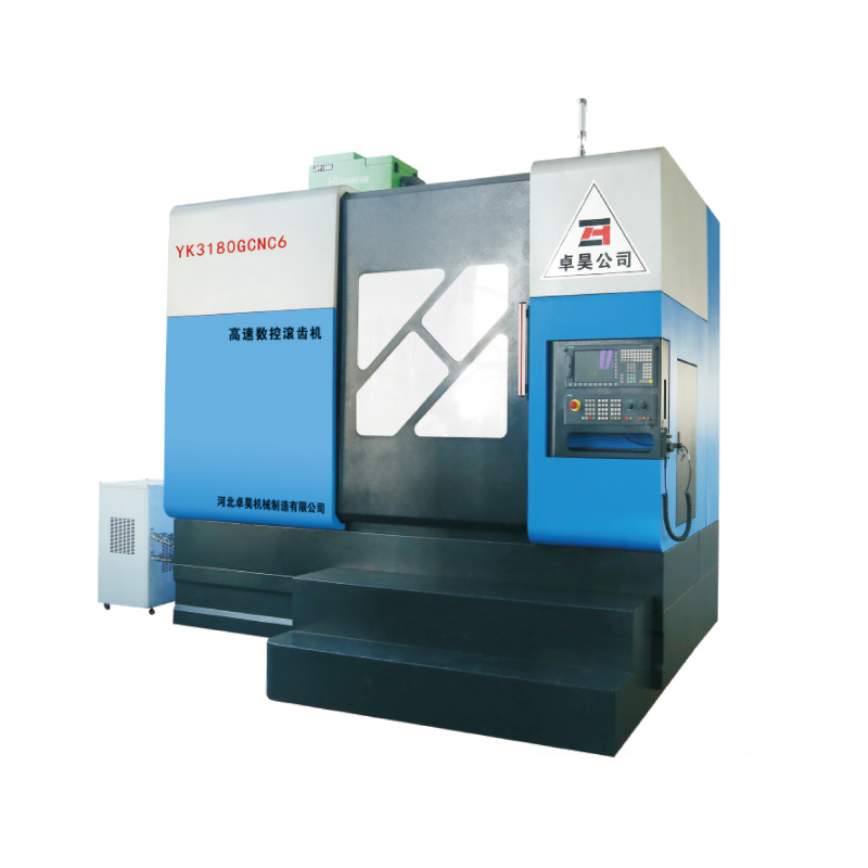 YK3180GCNC6 high-speed CNC six-axis gear hobbing machine