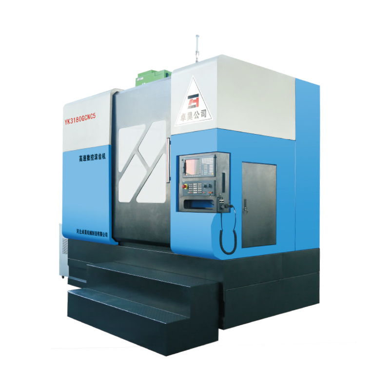 YK3180GCNC5 high-speed CNC five-axis gear hobbing machine