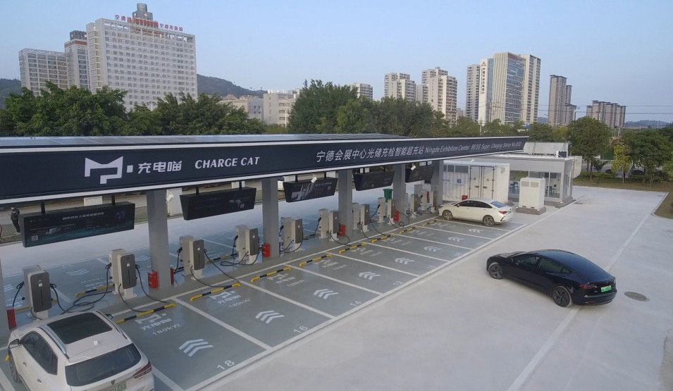 福建宁德会展中心光储充检智能超充站