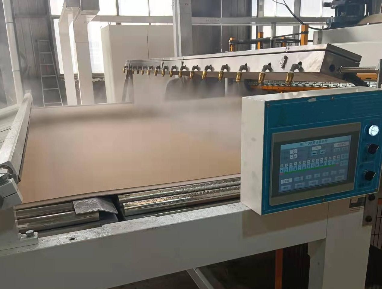 A New Cooperation With Russian Corrugated Board Factory On 2.5m Intelligent Spray Humidification System