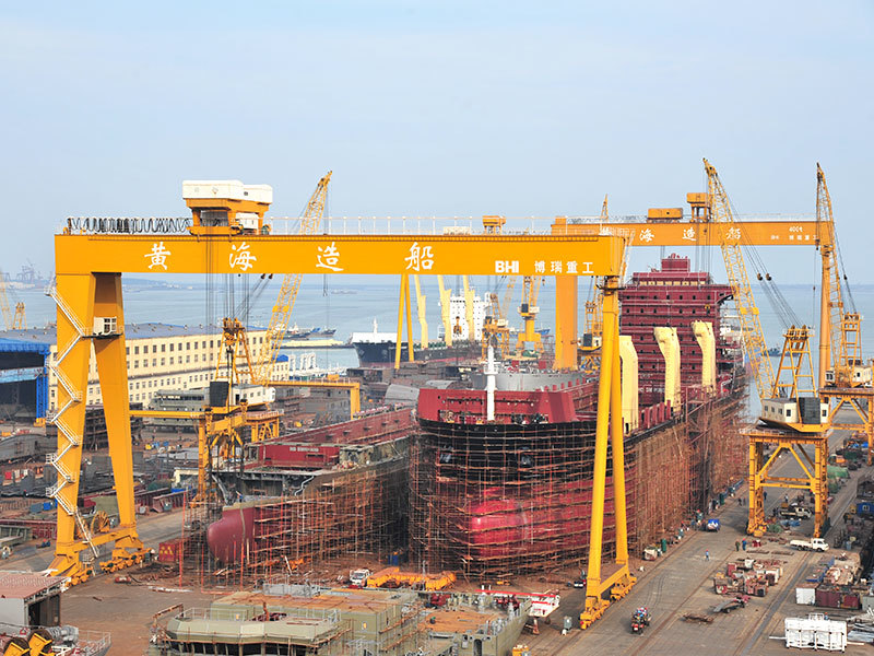 10,000-ton ship platform