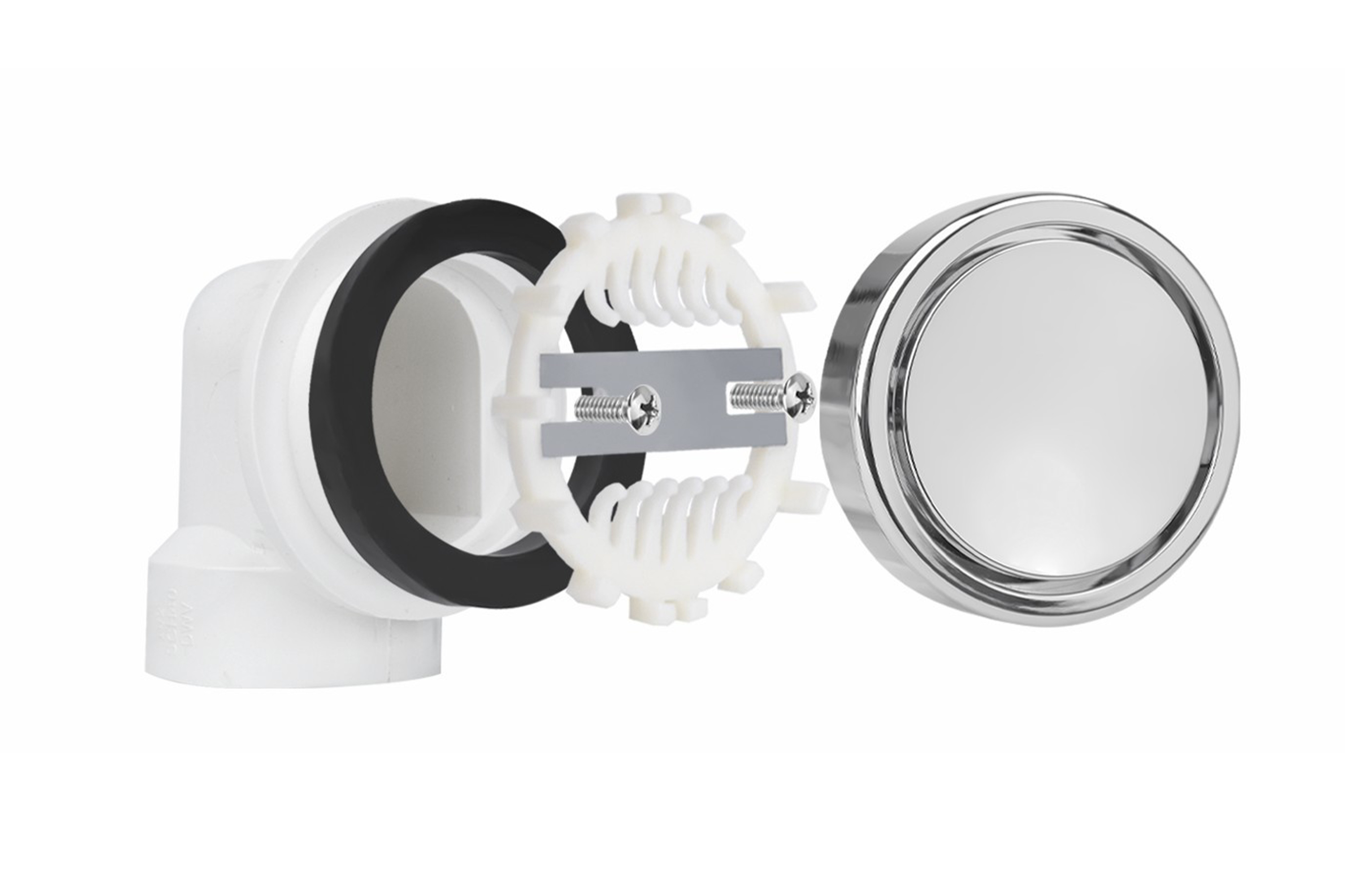 Bathtub Drain Waste No Hole Overflow Faceplate Kit Installation