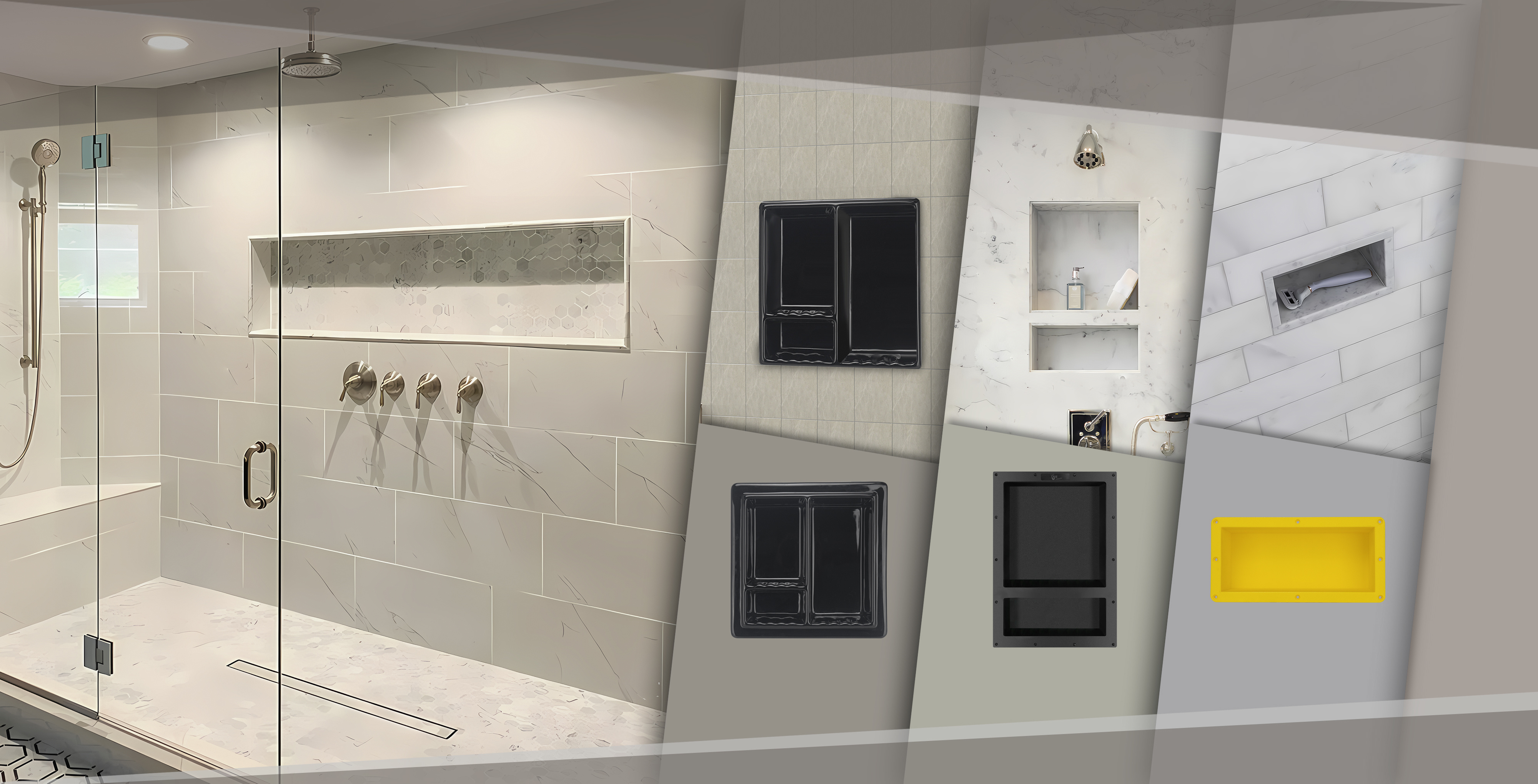 Various Shower Niche