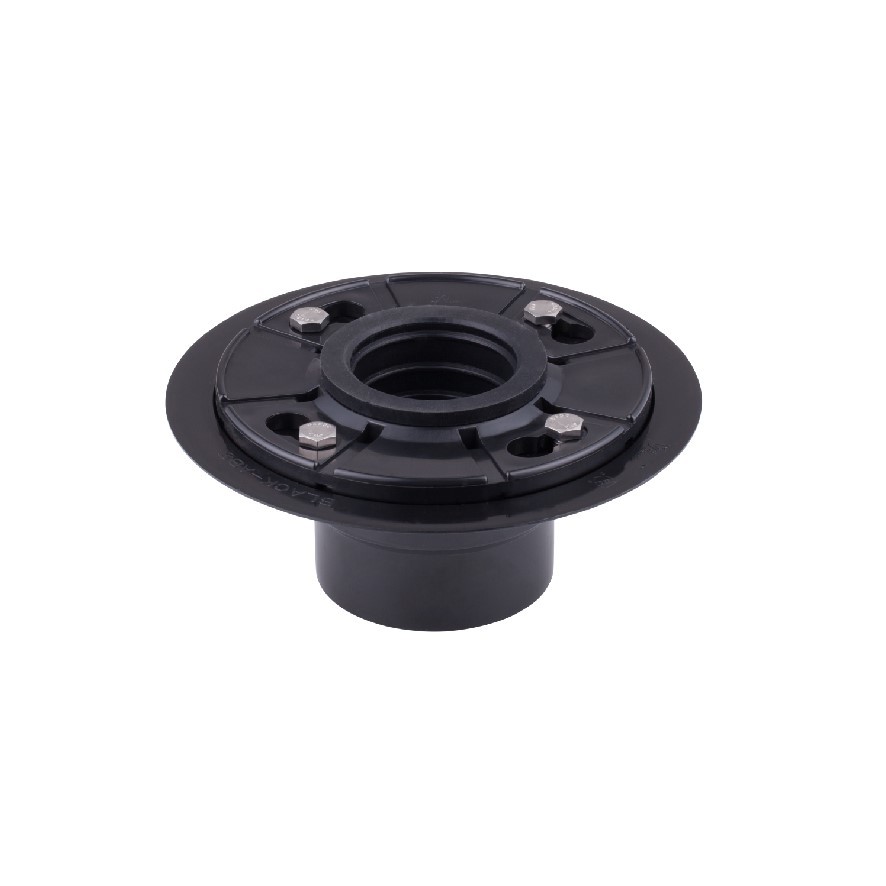 Plastic Drain Base With Rubber Gasket