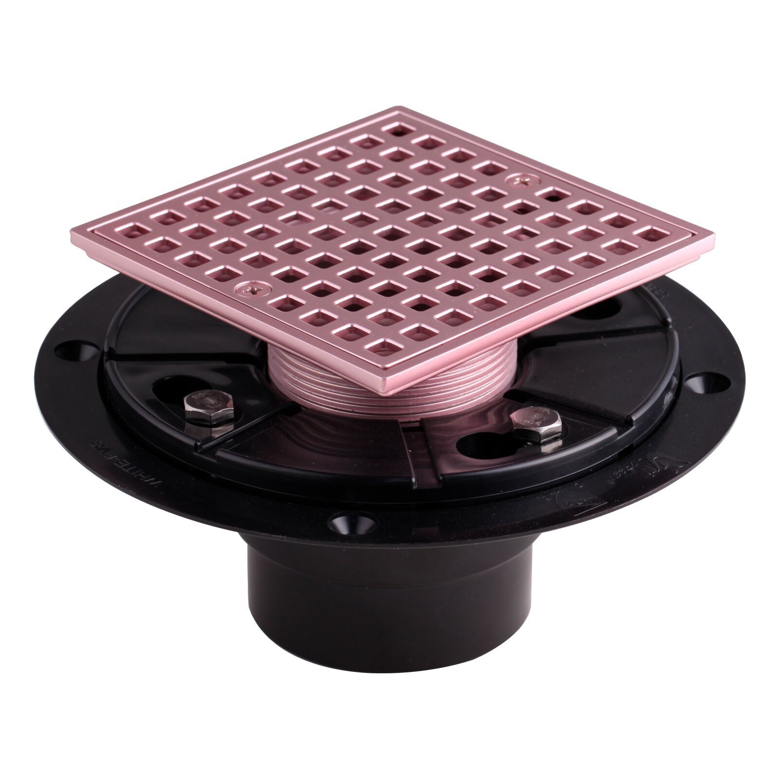 4-1/4" Rose Gold Shower Floor Drain