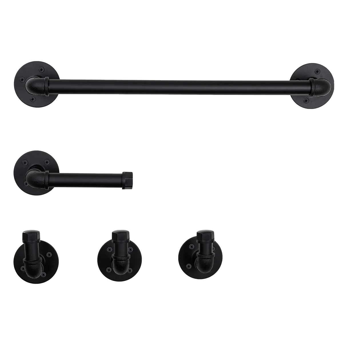 18” Industrial Pipe Towel Bar