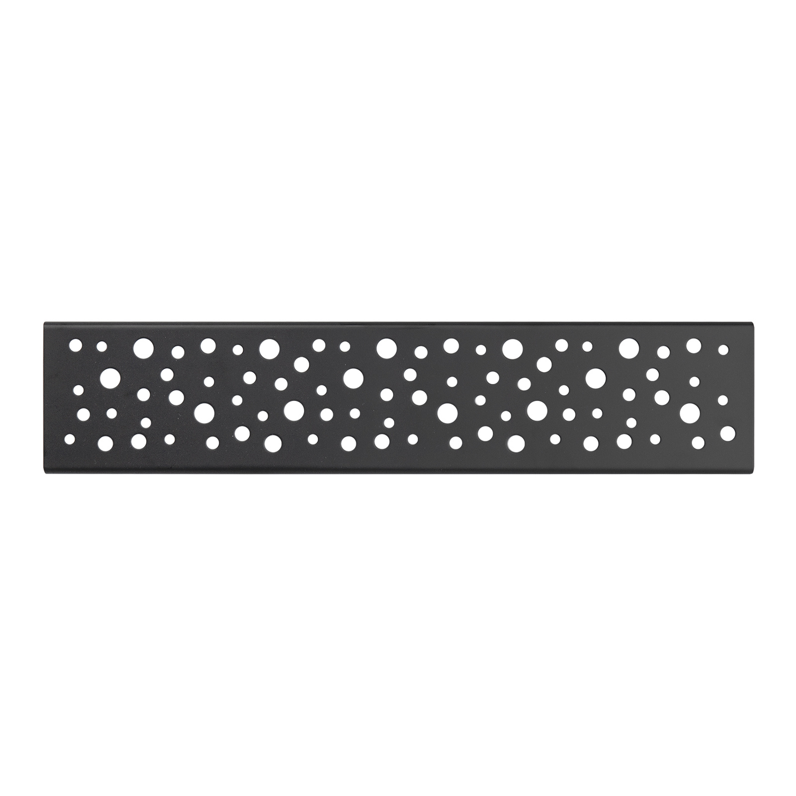 Matte Black Linear Drain Grate