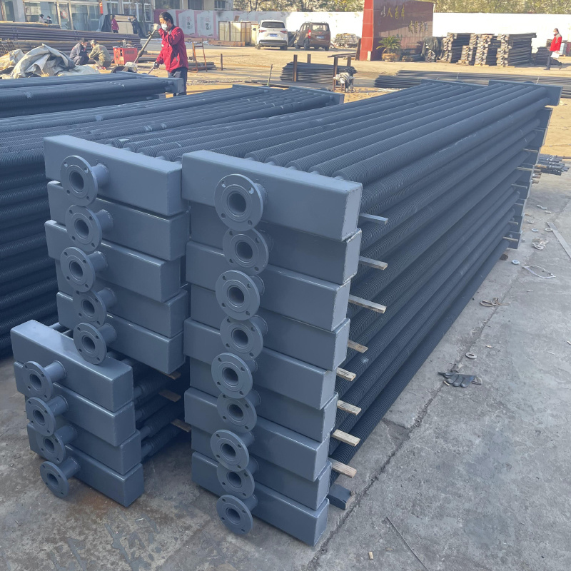 Finned tube radiator