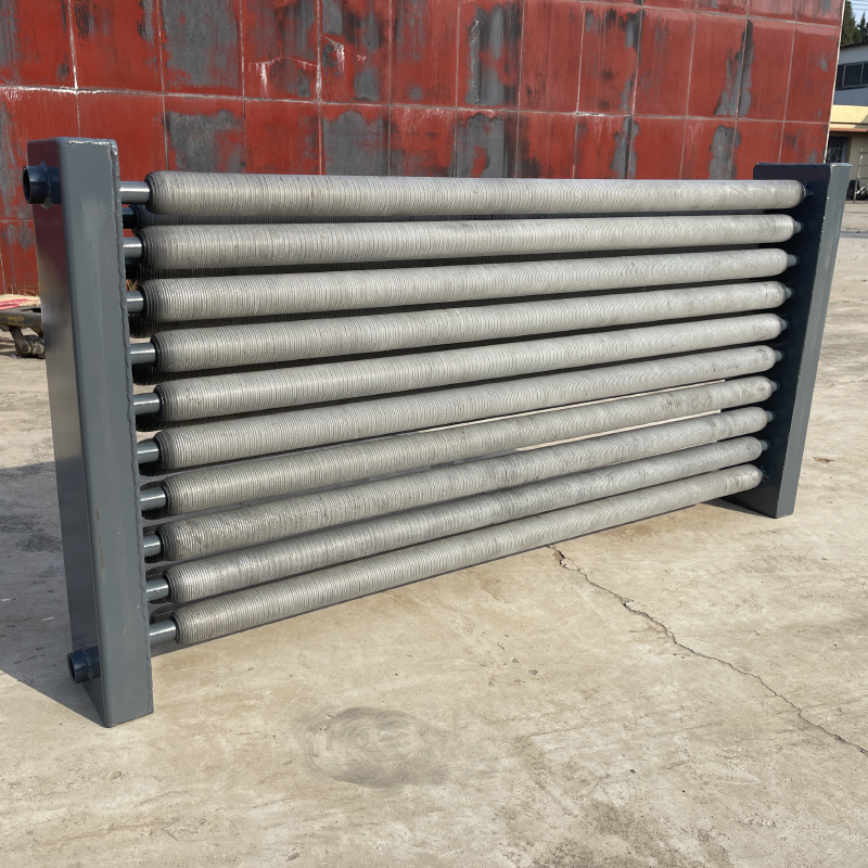 Finned tube radiator
