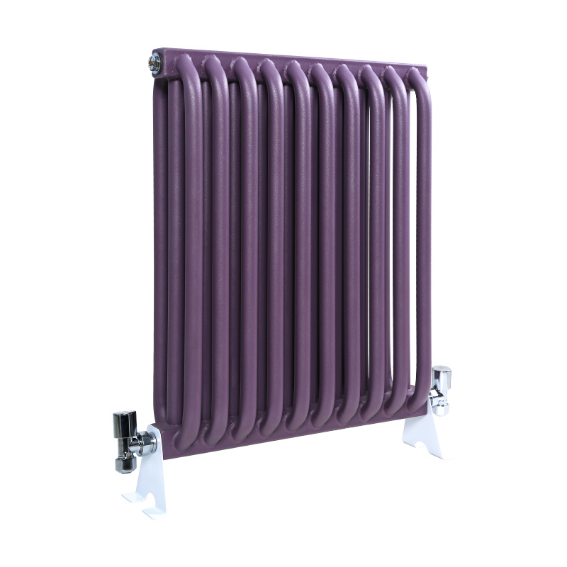 Arc tube three-column radiator