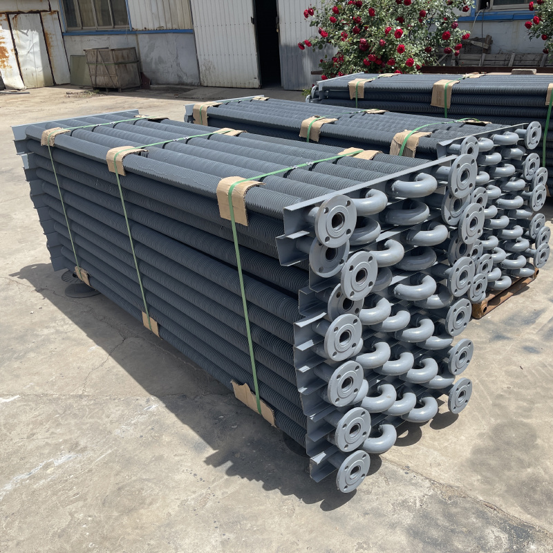 Finned tube radiator