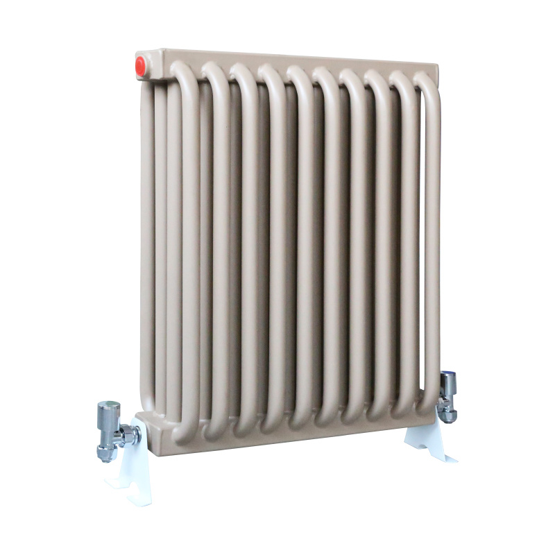 Arc tube four-column radiator