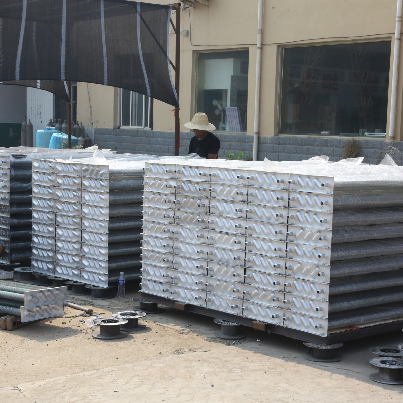 Finned tube radiator