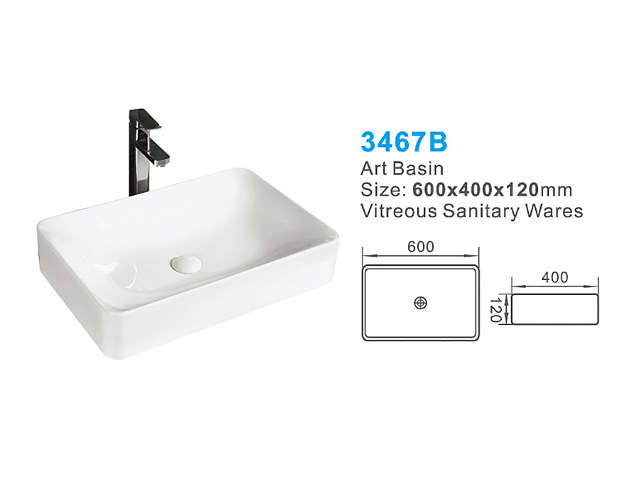 3467B ceramic basin For sale