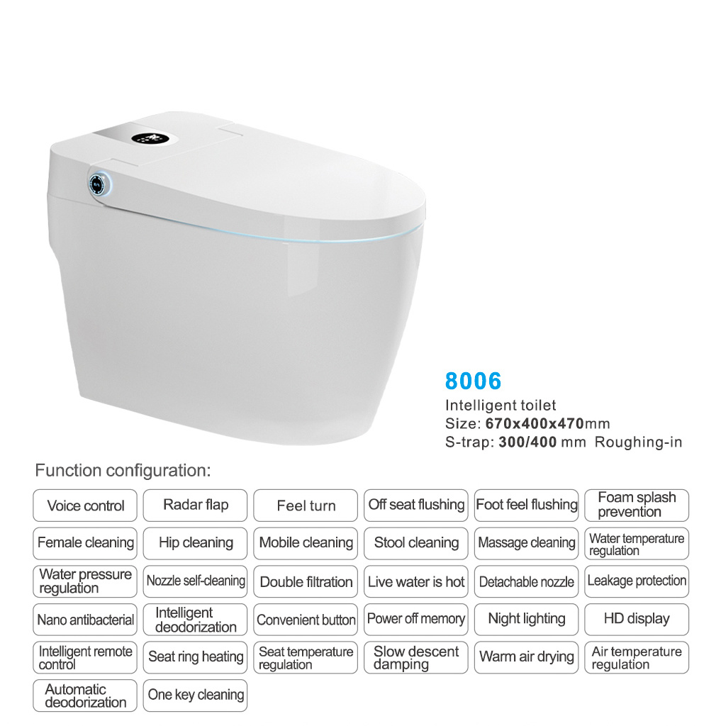 8006-Intelligent toilet For sale