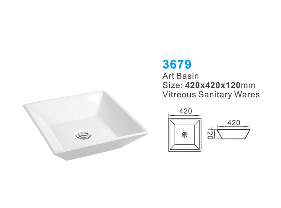 3679 china ceramic basin
