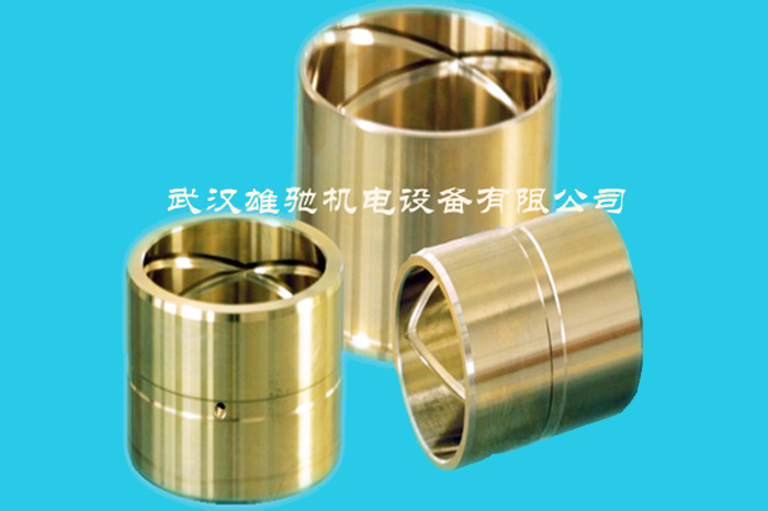 Copper alloy bearing bush and bushing series