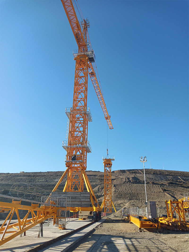 中聯重科塔機挑戰極限 高效助建地球**南端水電站