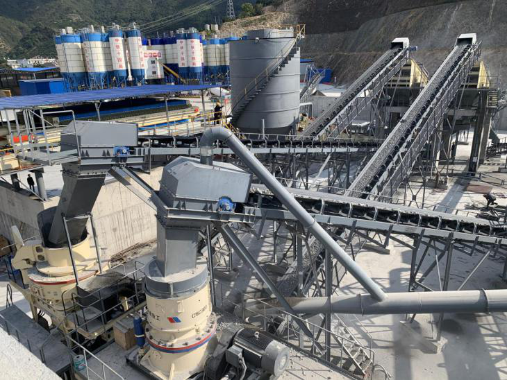 鐵建重工砂石生產線在溫玉鐵路項目投入使用