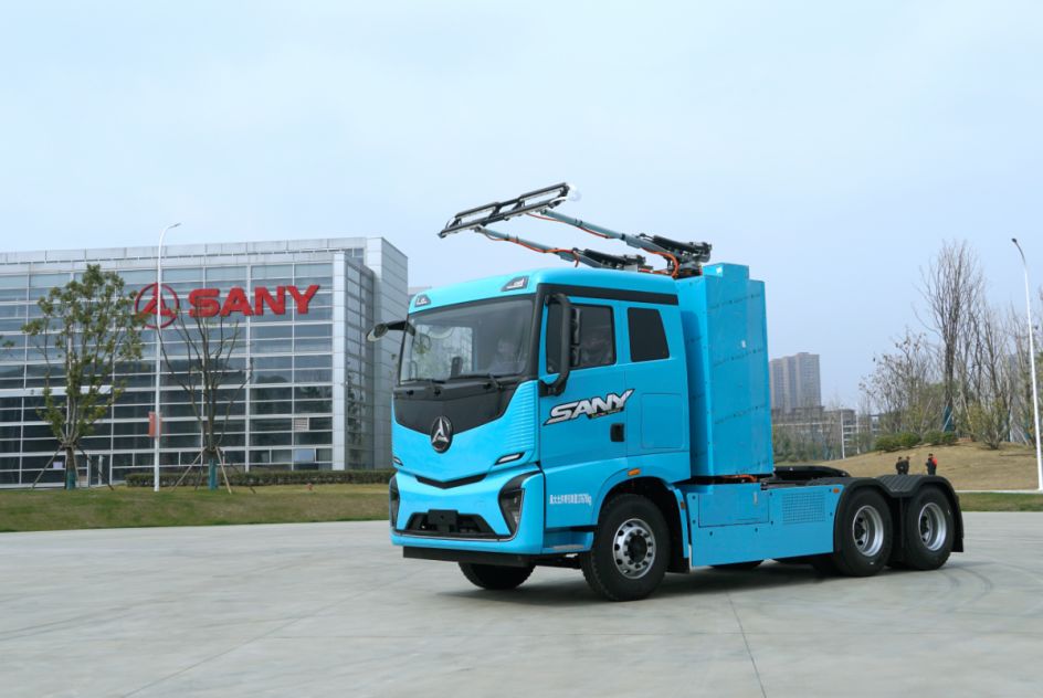 三一中車清華聯手！中國建成首條電氣化公路示范線