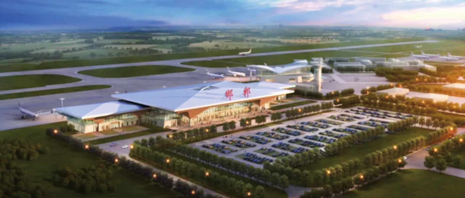 3D數字化技術在邯鄲機場跑道瀝青攤鋪中的應用
