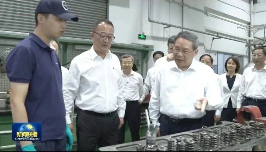 國務院總理李強考察沃爾沃集團上海金橋基地
