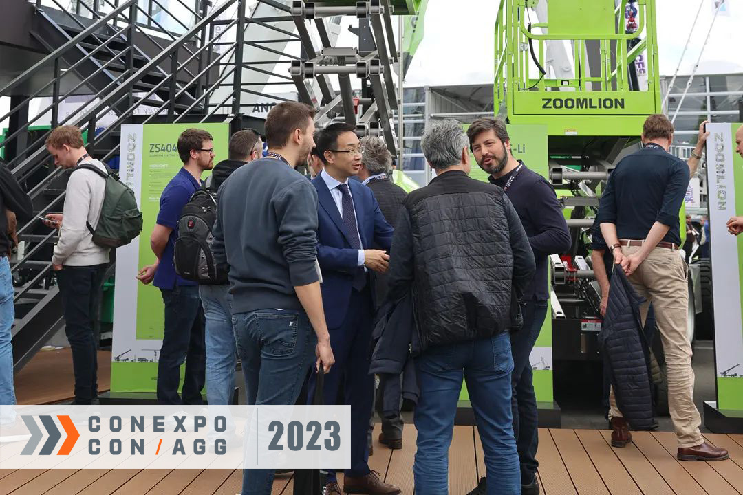 利刃出鞘，實力印證丨中聯重科智能高機綻放CONEXPO-CON AGG 2023