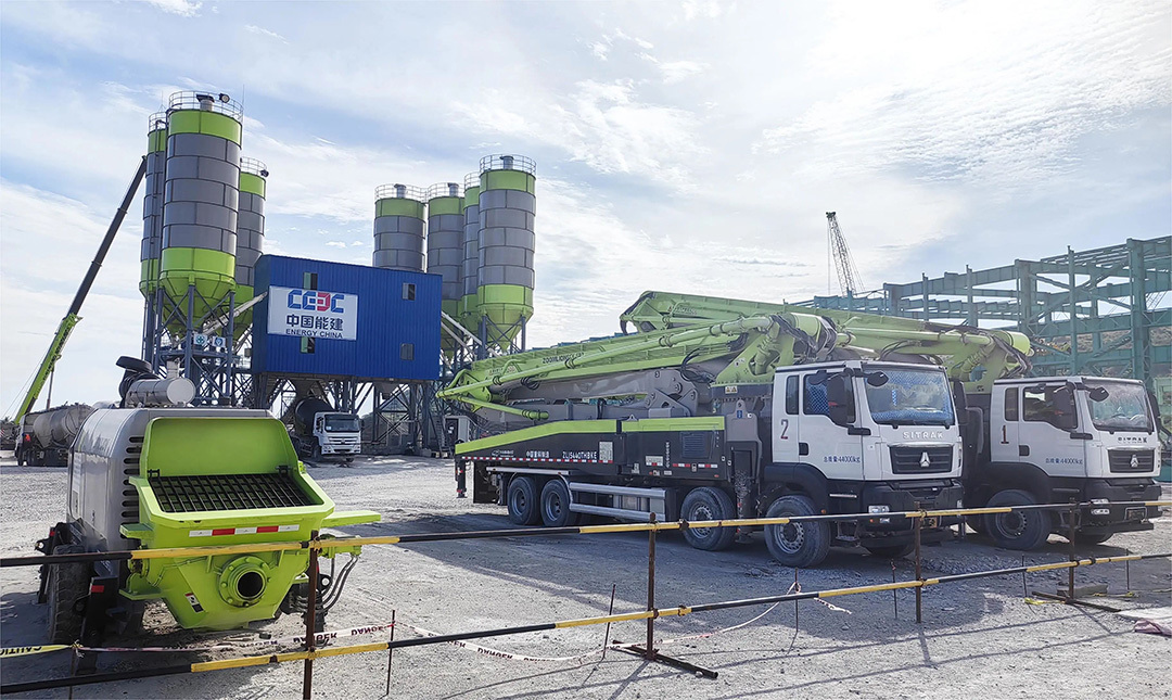 極光綠閃耀海外，中聯重科攪拌站助建菲律賓首個千萬噸級鋼廠