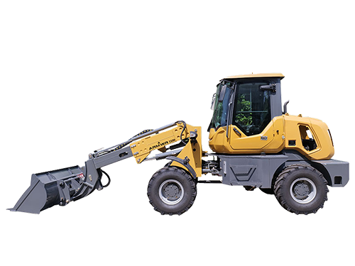 Telescopic arm wheel loader 