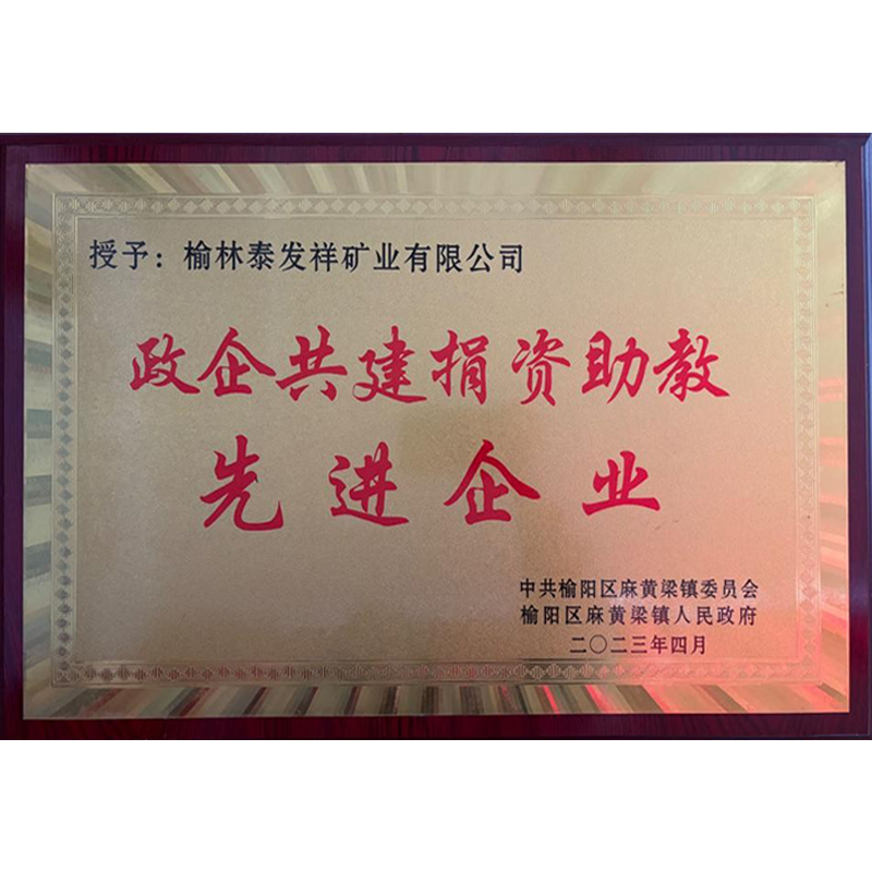 2023年政企共建捐资助教先进企业