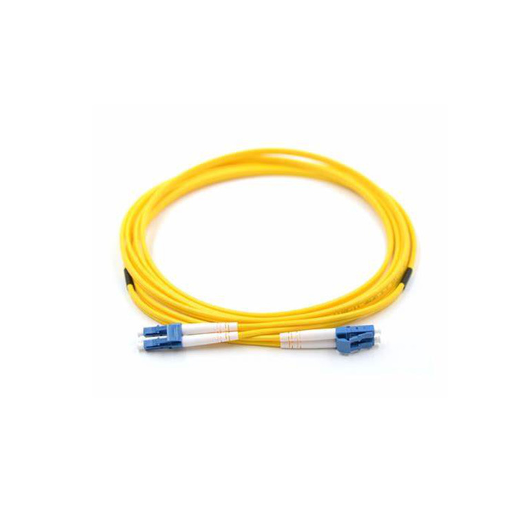 OM4 50/125 LC To LC Duplex 2.0mm Multimode Fiber Optic Cable