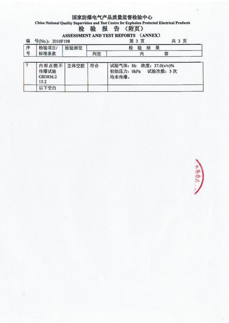 檢驗(yàn)報(bào)告