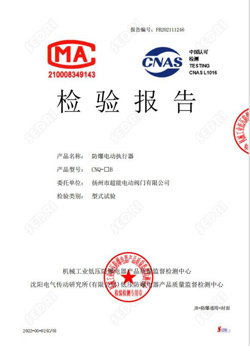 檢驗(yàn)報(bào)告