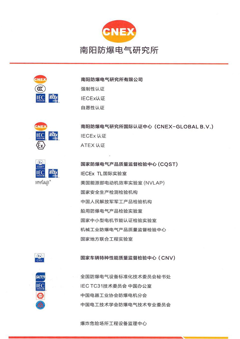 防爆合格證