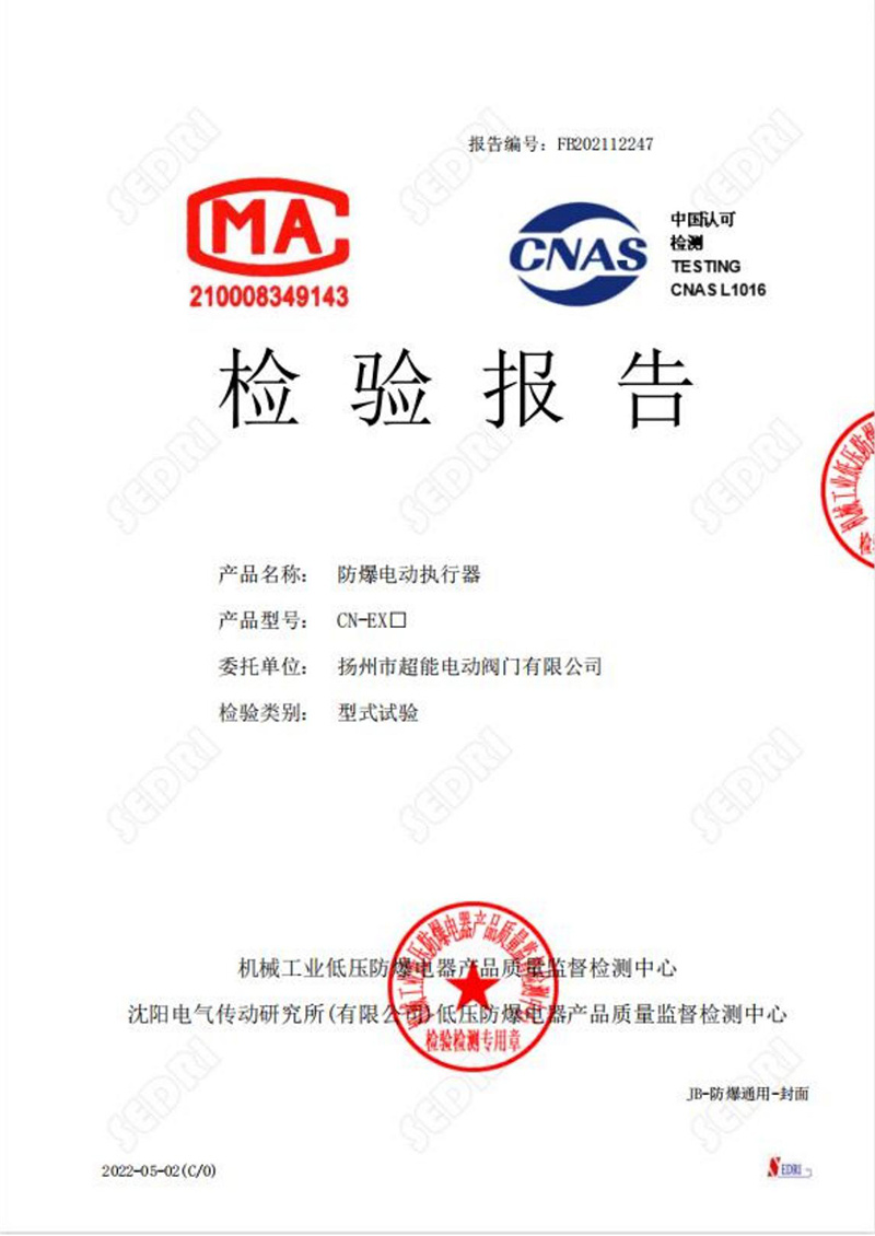 檢驗(yàn)報(bào)告