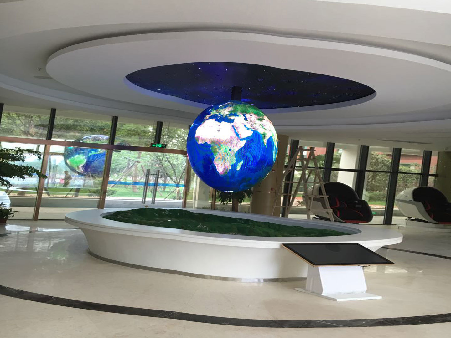 P4 2米球形屏 四川雅安博物馆
