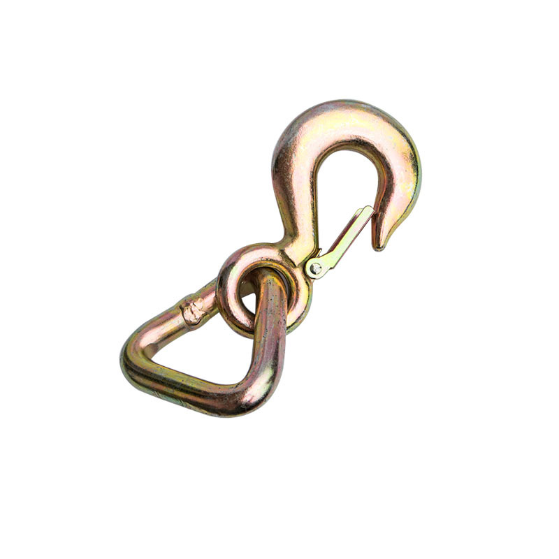 Forged Safety Grab Hook with 3” Triangle Ring