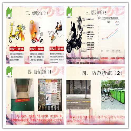  华丽公司安委办开展电动车充电安全专项培训