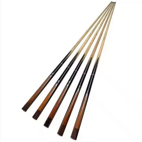 Hot Sale 57 \"Ash Wood 3/4 Snooker Cue Handmade Billiard Cue with 10mm Tip Stainless Steel Joint Pool Player