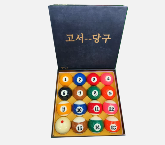 Korean Standard TV Billiards 2-1/4 \ "Billiards Large Resin Balls