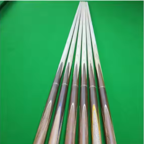 Professional gray snooker billiard cue with 10mm steel joint and cue tip