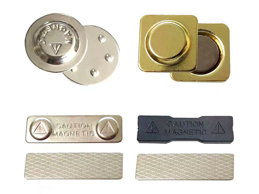 Magnetic chest badge