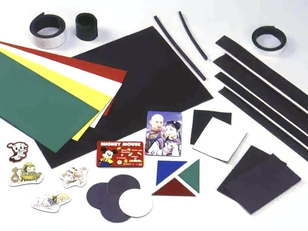 Rubber soft magnets, refrigerator stickers