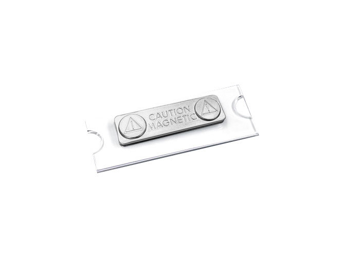 Magnetic chest badge