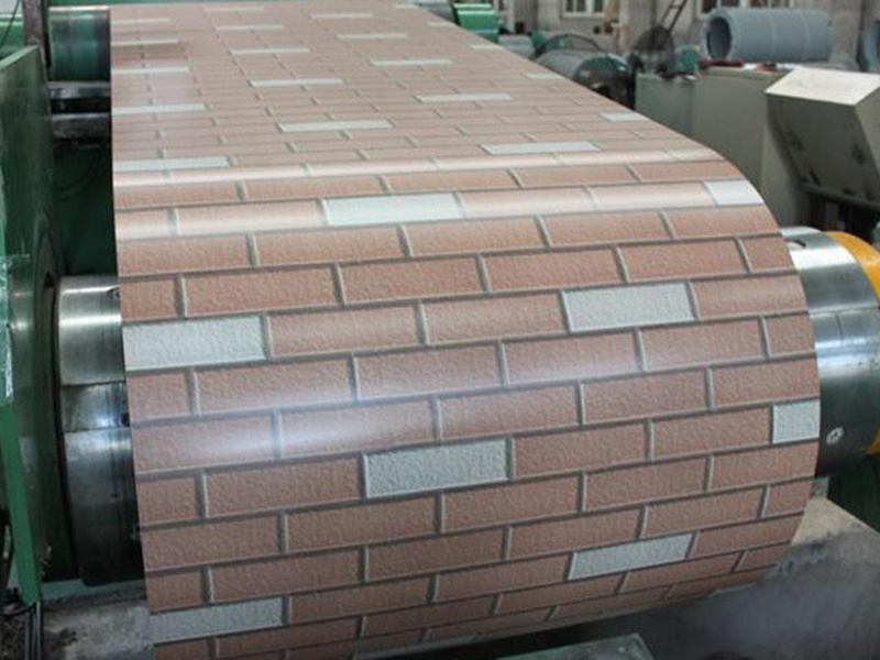 Brick-pattern stamping plates