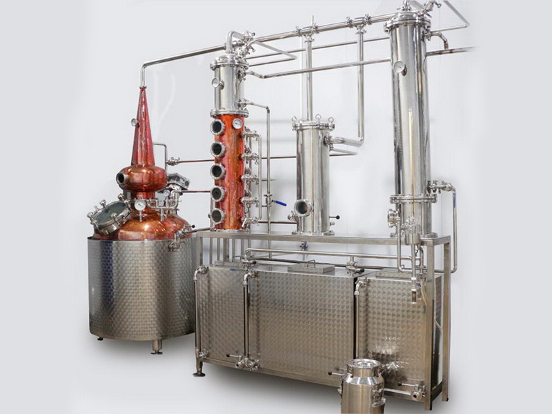 Equipo de destilación de 200 litros
